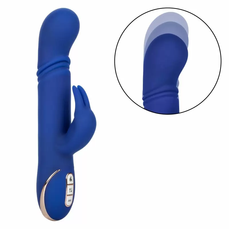 Ультра мягкий перезаряжаемый вибратор кролик Jack Rabbit Signature Heated Silicone Thrusting