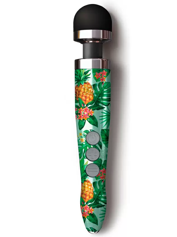 Мощный вибратор Doxy Die Cast 3R, 28 см, силикон, принт 