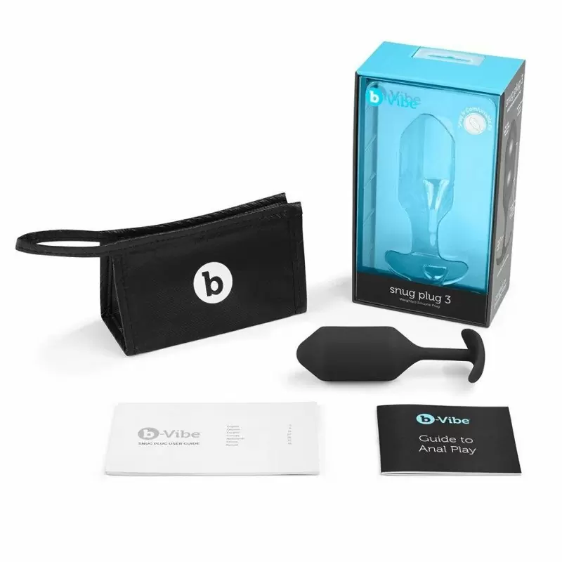 Профессиональная пробка для ношения Snug Plug 3 с утяжелением – черный