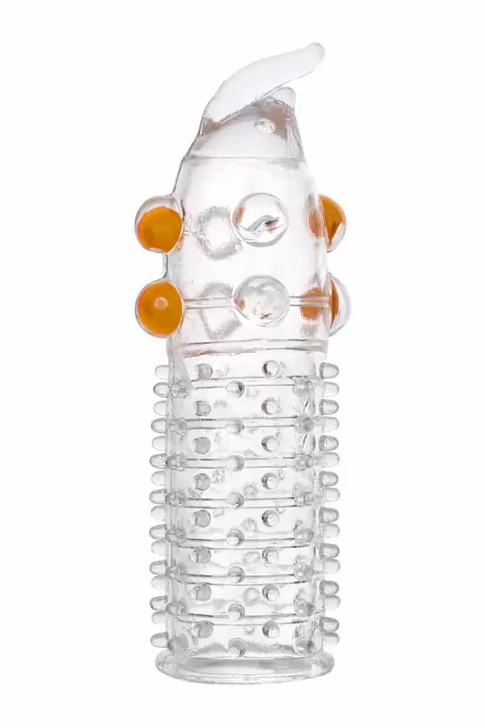 Насадка TOYFA с шариками - прозрачный