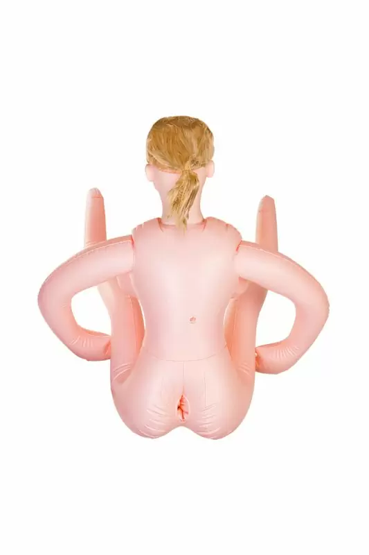 Реалистичная надувная секс-кукла TOYFA Dolls-X Liliana с вибрацией - телесный