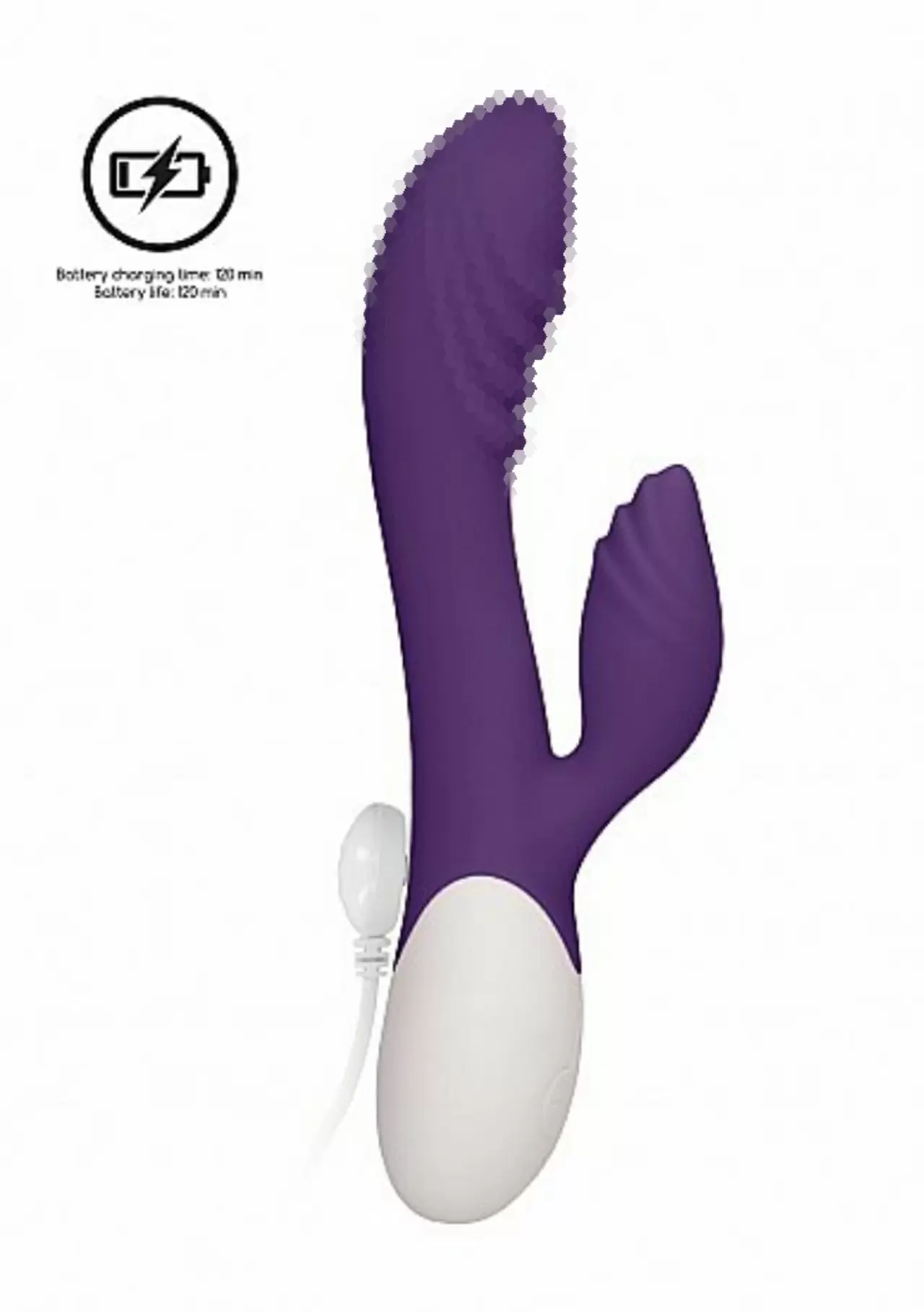 Вибратор-кролик с функцией нагрева Sunburst Rechargeable Heating G-Spot Rabbit