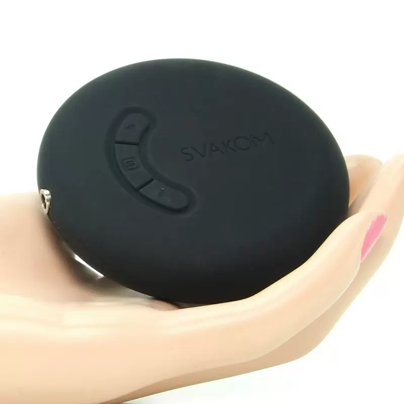 Два взаимоуправляемых вибратора: виброяйцо с пультом Luna Selene беспроводной – черный