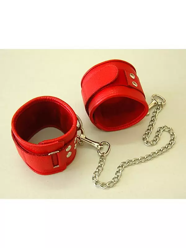 Наножники на липучке Sitabella со съемной цепочкой – красный