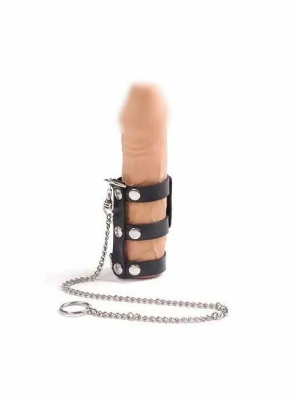 Поводок XXX для пениса – черный