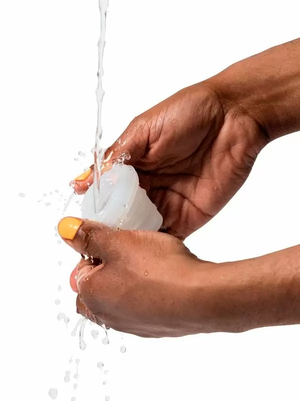 Нереалистичный мастурбатор Romp Mosh, 6,4 см, ТПЕ, прозрачный