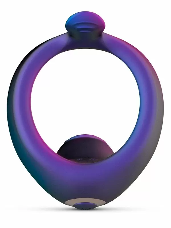 Универсальное эрекционное виброкольцо EDC Solar, 11,2 см, 6 режимов, силикон, фиолетовый