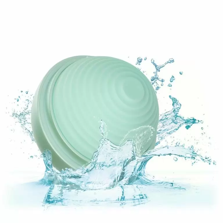 Универсальный вибратор OPAL RIPPLE MASSAGER, 10,25 см, 10 режимов, зеленый