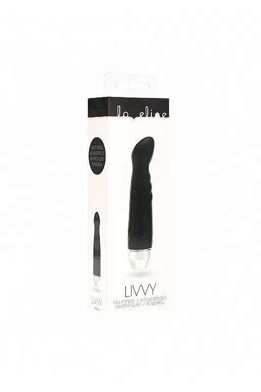 Вибромассажер для точки G Livvy (черный)