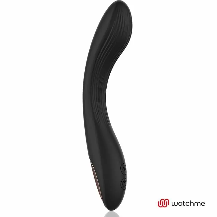 Вибратор для точки G с пультом управления ANNE´S DESIRE CURVE G-SPOT WIRLESS TECHNOLOGY WATCHME BLACK