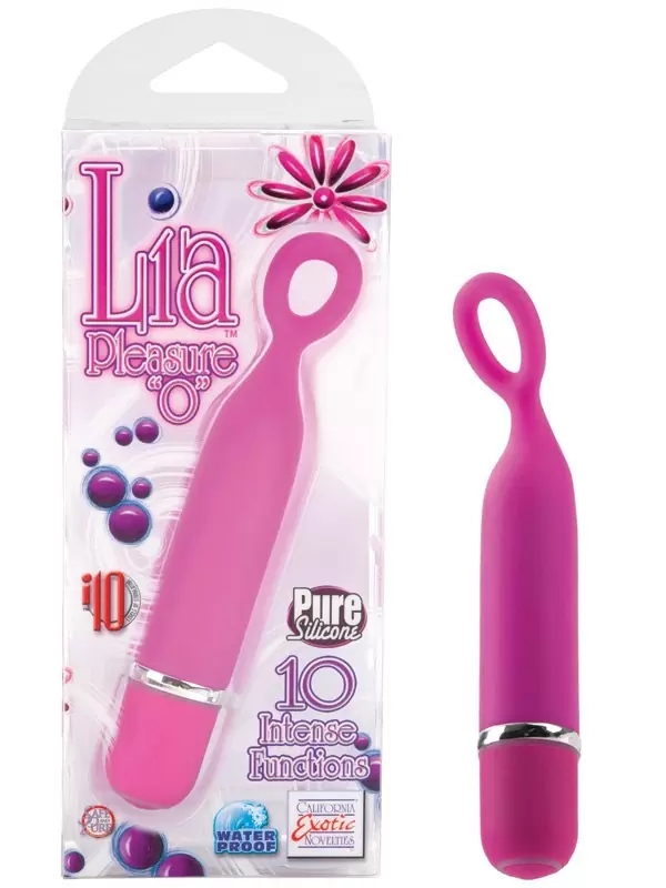 Водонепроницаемый мини вибромассажер Lia Pleasure O