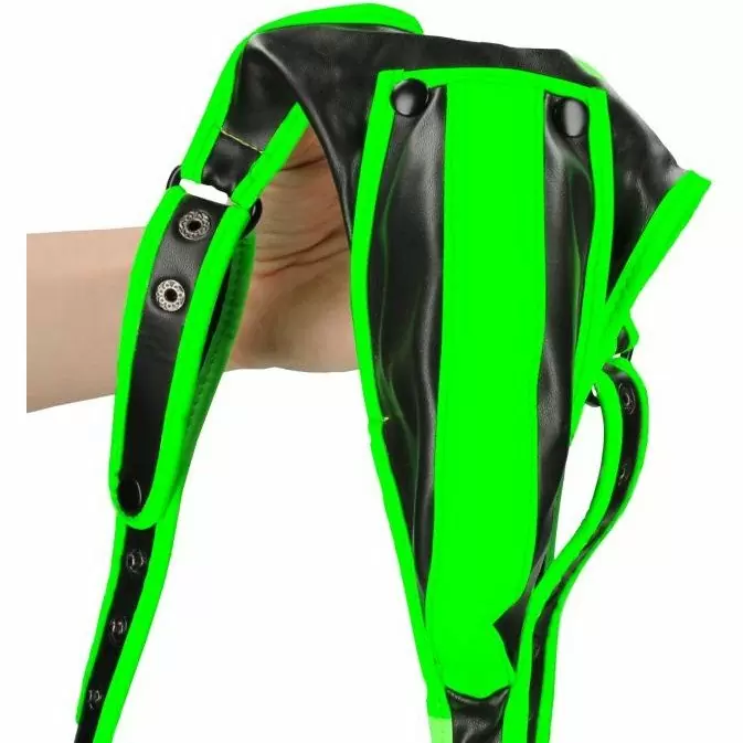 Зеленая люминесцентная сбруя 