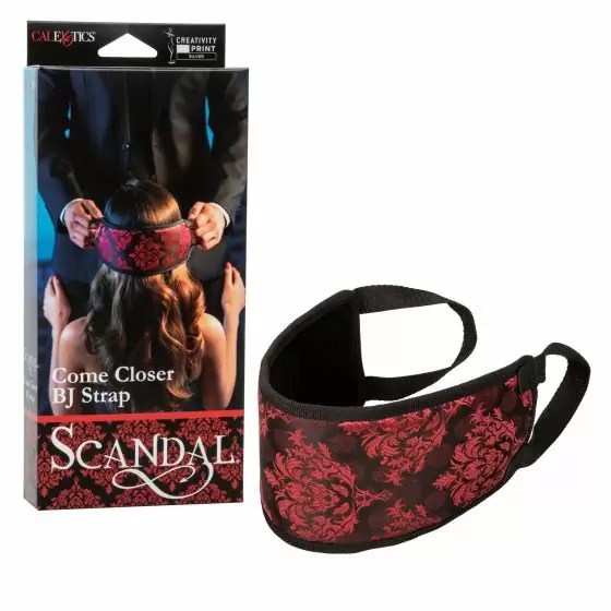 Ошейник из полиэстера SCANDAL COME CLOSER BJ STRAP