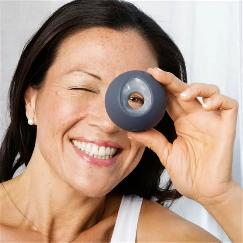 Магнитно-левитационный пульсатор Revel Body SOL с широким диапазоном вибрации – серый с красным