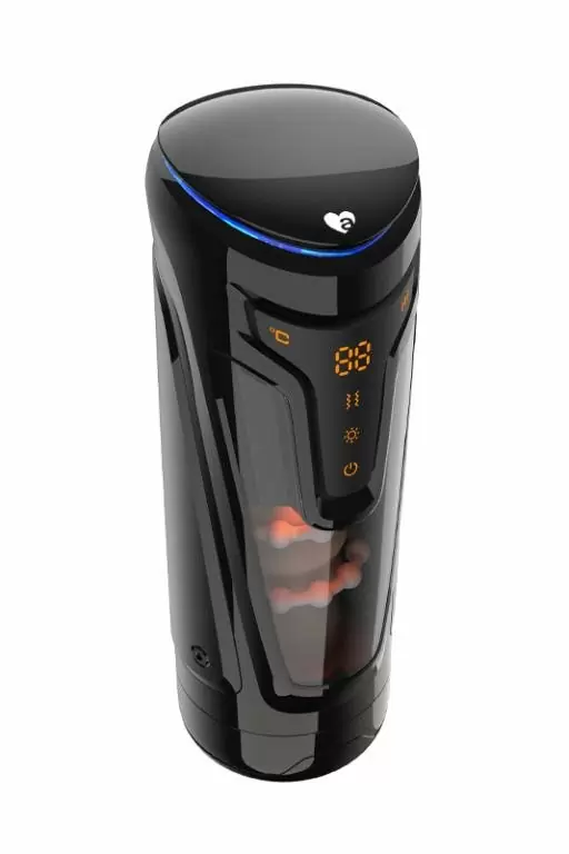 Инновационный мастурбатор Warrior с пенетрацией и массажем бусинами, Amovibe