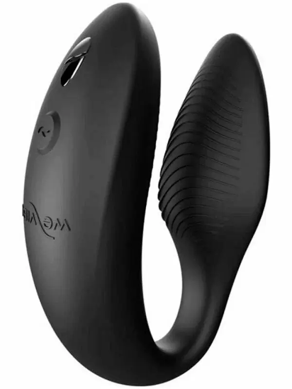 Новогодний набор для пар Golden Moments: Стимулятор клитора Womanizer Premium 2, технология Pleasure Air + Вибратор для пар We-Vibe Chorus, 10 режимов