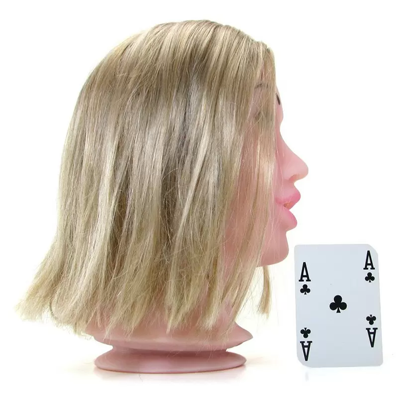 Мастурбатор Fuck My Face на присоске – блондинка