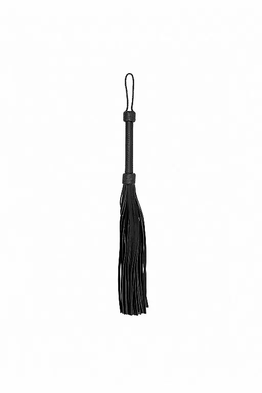 Многохвостая гладкая плеть (флогер) Heavy Leather Tail Flogger