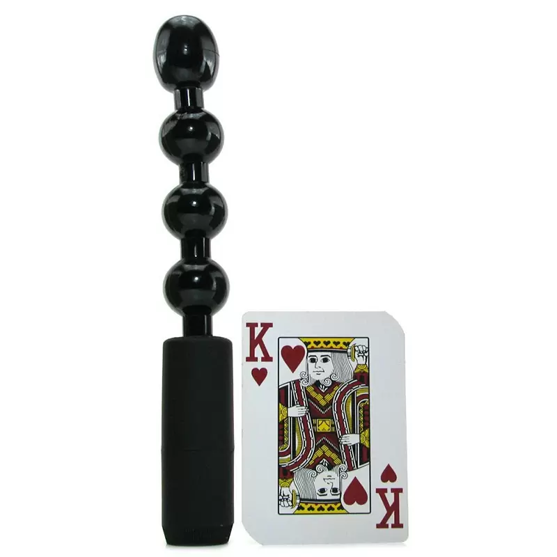 Анальная цепочка Power Beads с вибрацией