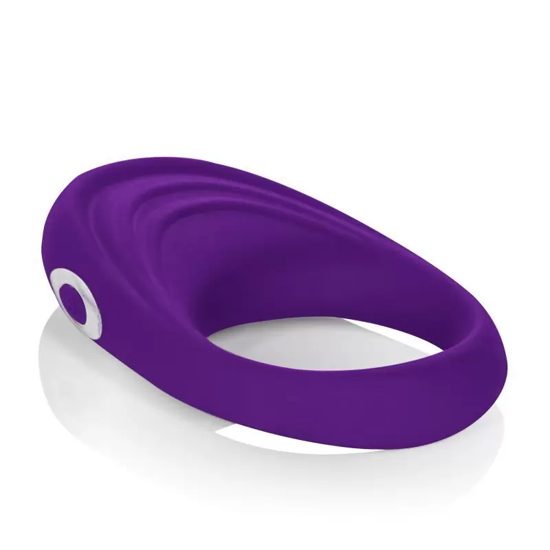 Эрекционное кольцо Embrace Pleasure Ring перезаряжаемое – фиолетовый
