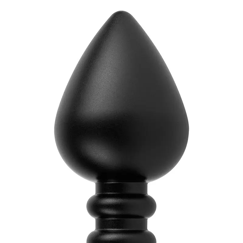 Анальная пробка Luv Plug алюминиевая – черная	