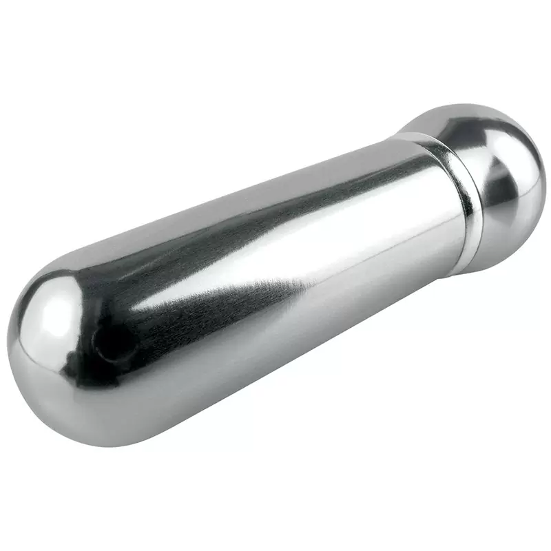 Вибромассажер Pure Aluminium Small Silver – серебристый