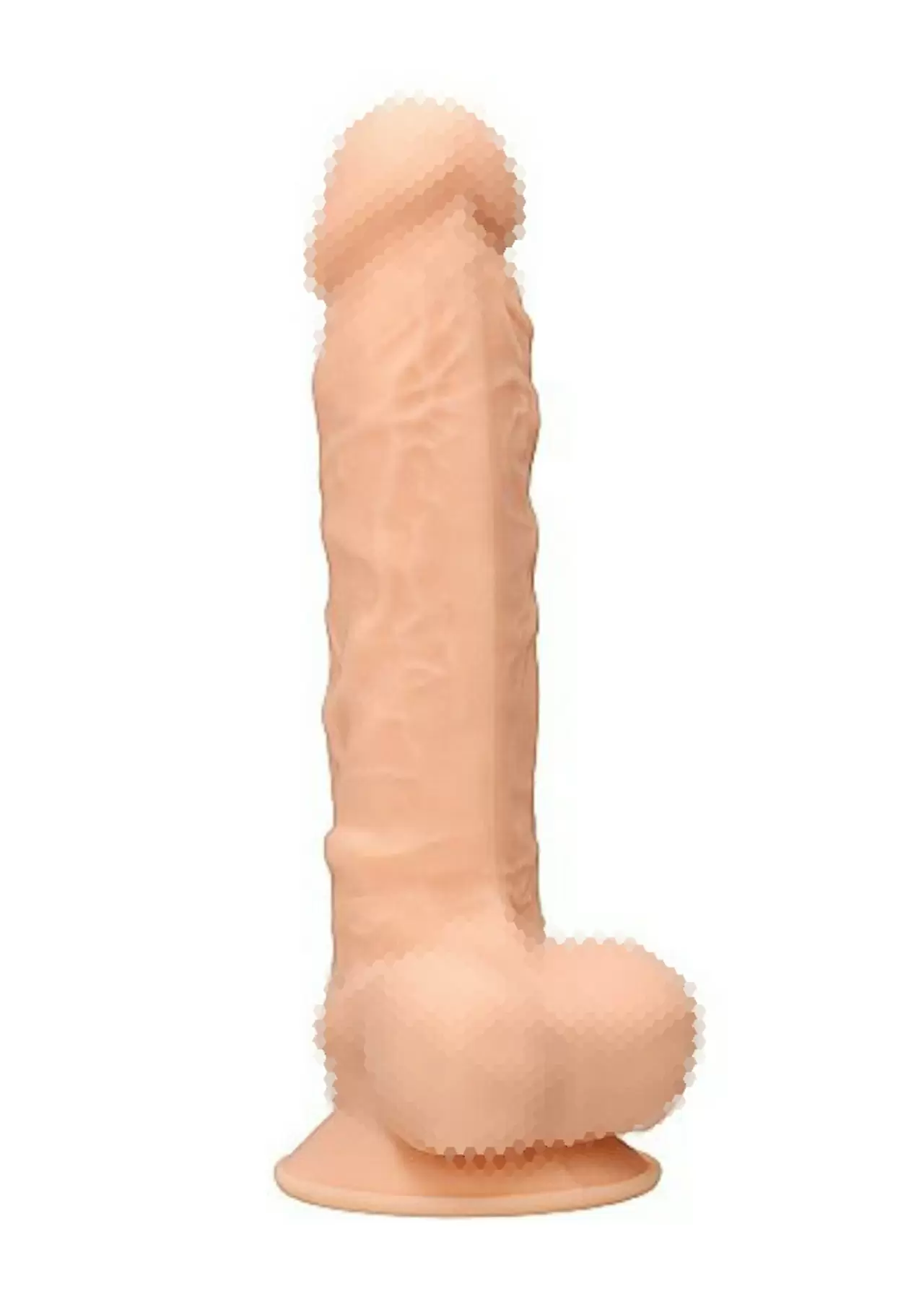 Фаллоимитатор Silicone Dildo With Balls - 22,8 см.