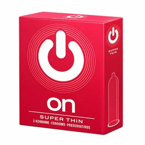 Презервативы ON super thin (3 шт)