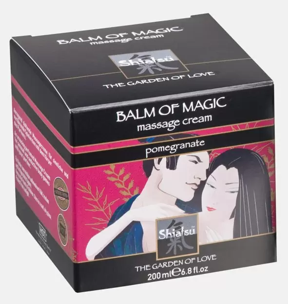 Массажный крем Shiatsu Balm Of Magic - гранат