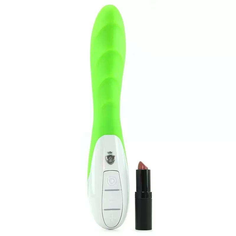 Вибромассажер Sassy Simon рельефный – зеленый