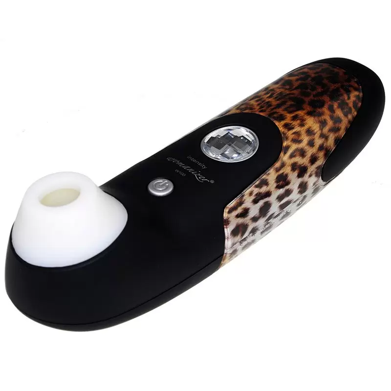 Бесконтактный стимулятор клитора Womanizer limited edition, уникальный дизайн, 16 см, черный