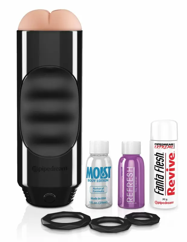 Мастурбатор Mega Grip Anal Stroker - черный