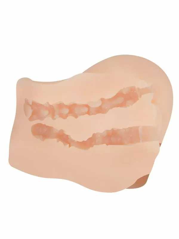 Реалистичный мастурбатор Baile Mila, мини-полуторс вагина-анус, ТПР, телесный