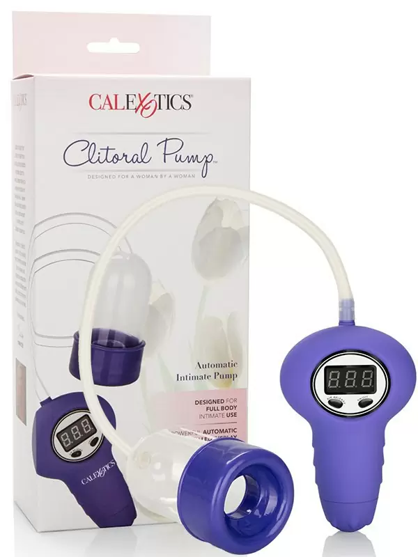 Помпа Clitoral Pump Automatic Intimate Pump автоматическая – фиолетовый