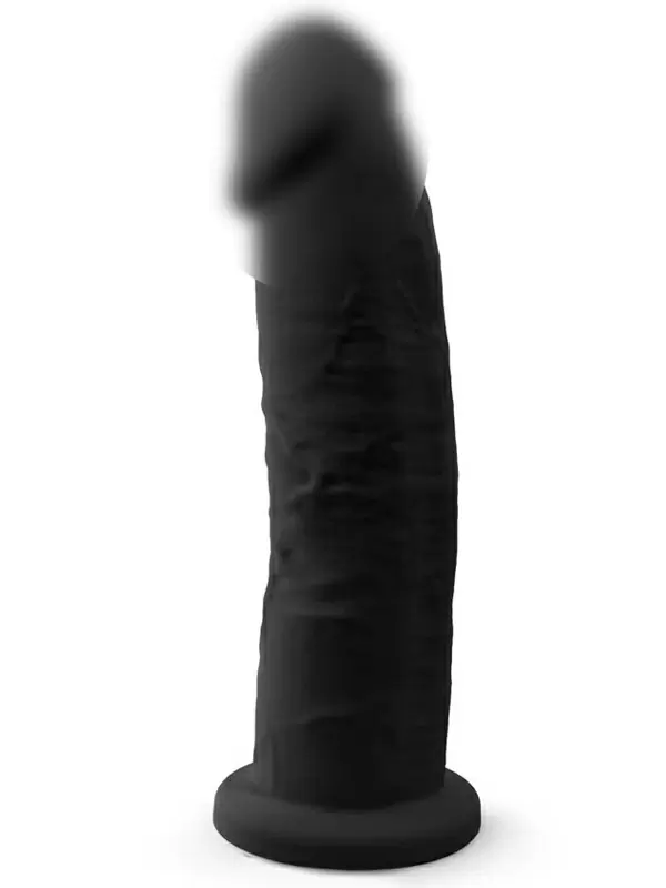 Реалистичный фаллоимитатор SILEXD Model 2, 22,8 см, силикон, черный