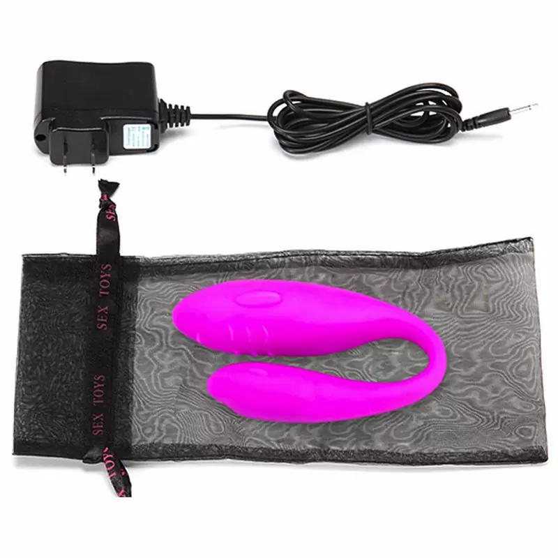 Мультифункциональный вибромассажер для пар Pleasure – розовый