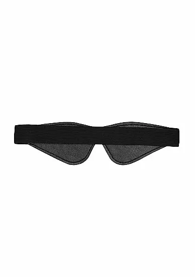 Маска на глаза (повязка) Luxury Eye Mask — черная, универсального размера