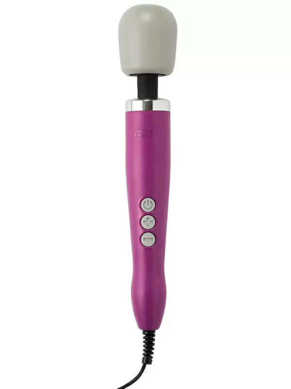 Мощный вибратор Doxy Original, 37 см, силикон, фиолетовый