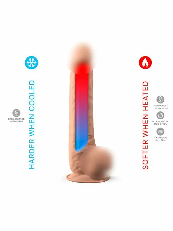 Реалистичный фаллоимитатор SILEXD Model 1, 26,6 см, силикон, телесный