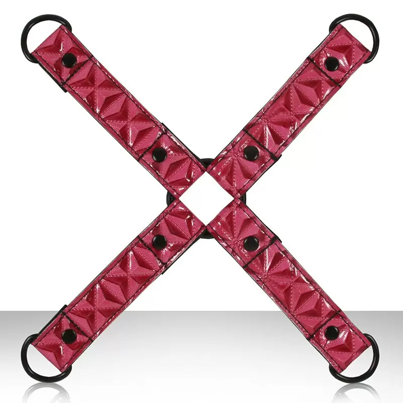 Фиксация крестообразная Sinful Hogtie – розовая