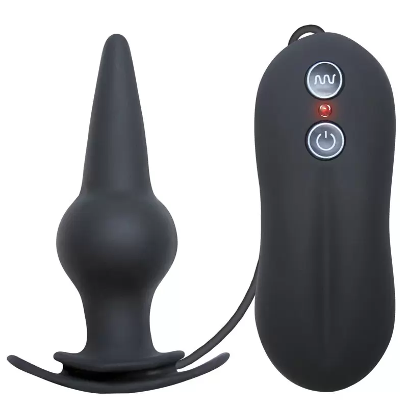 Анальная пробка с вибрацией Tinglers Plug II – черная