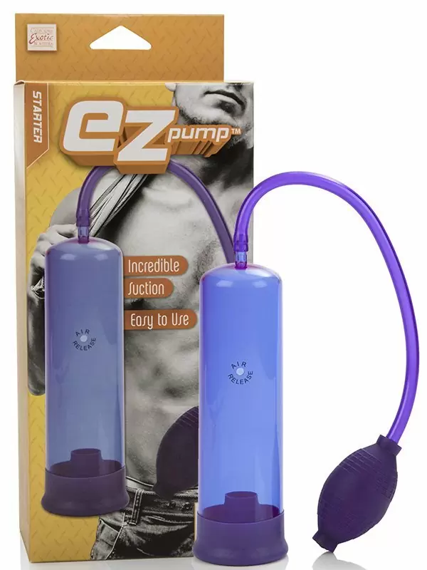 Вакуумная помпа E-Z Penis Pump – фиолетовый
