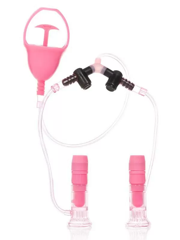 Вакуумный стимулятор для сосков Dr.Z – розовый