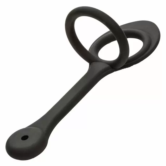 Анальная елочка с эрекционным кольцом STARFUCKER BEADED PLUG