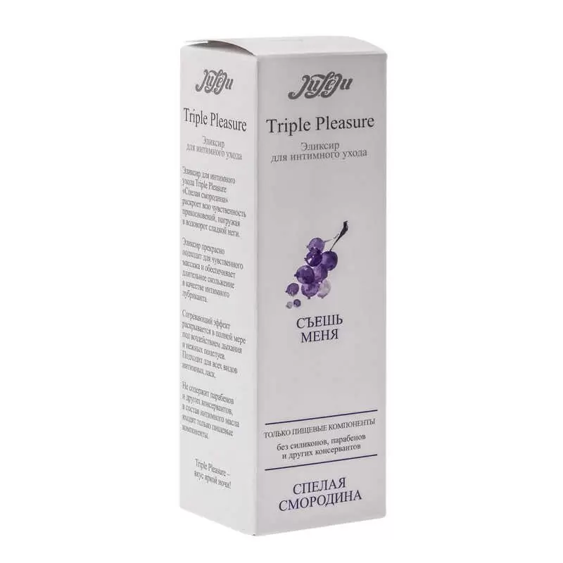 Эликсир для интимного ухода Triple Pleasure «Спелая смородина» – 130 мл