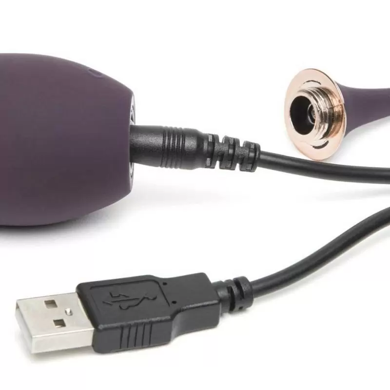 Перезаряжаемое виброяйцо I've Got You с беспроводным пультом - фиолетовый