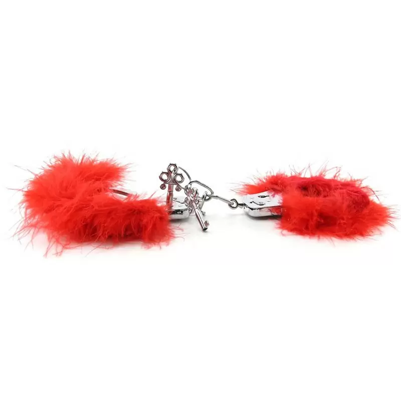 Наручники Feather Love Cuffs – красные