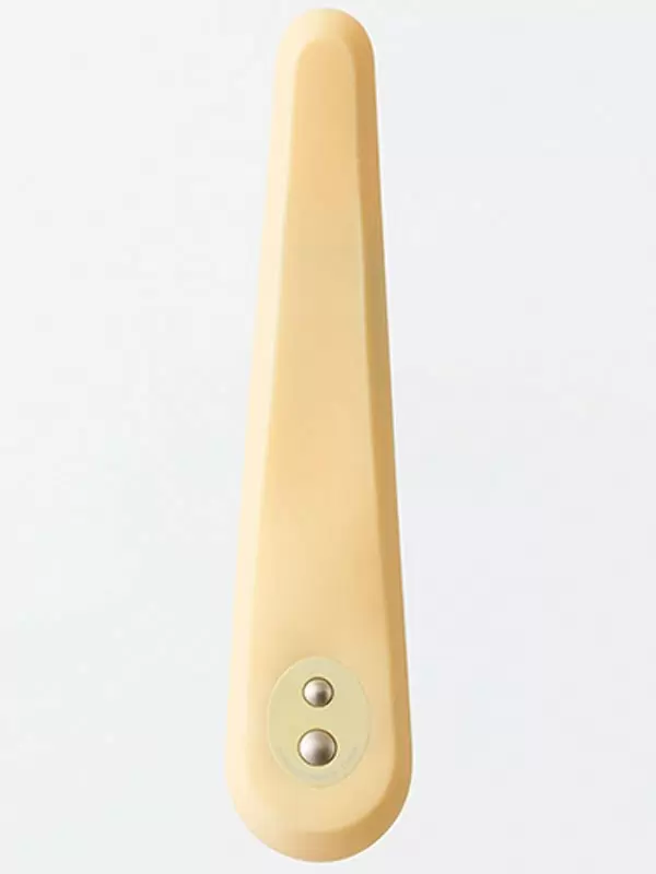 Нежный вибратор Iroha Mikazuki A, 17,5 см, 4 режима, желтый