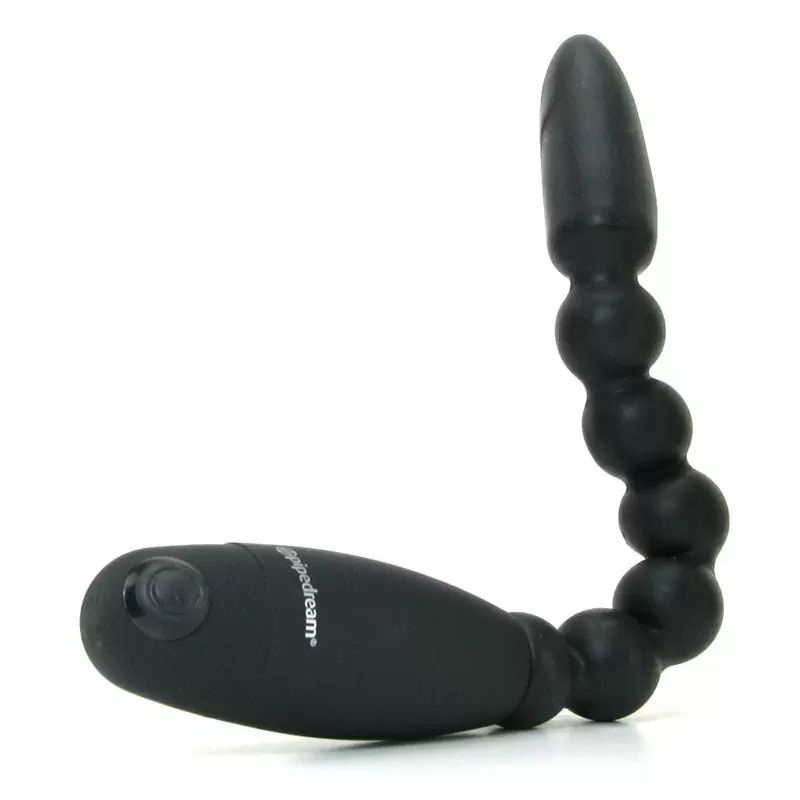 Анальная цепочка Flexa-Pleaser Power Beads с вибрацией