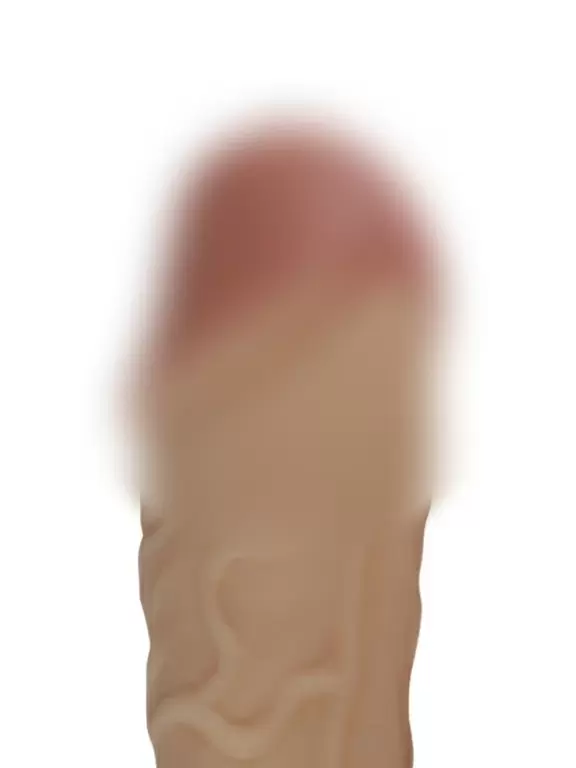 Реалистичный двусторонний фаллоимитатор REAL, 46 см, диаметр 4 см, ПВХ, телесный